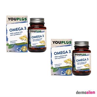 Youplus Omega 3 30 Kapsül 2 Adet