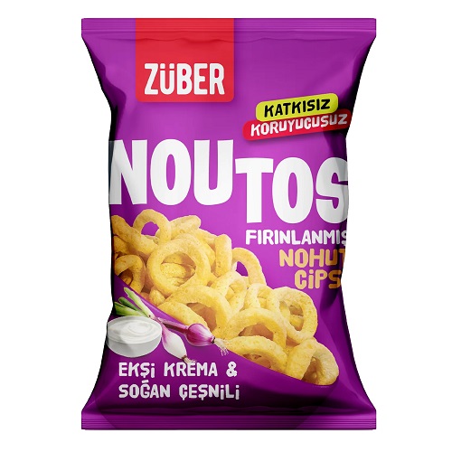 Züber Noutos 55 gr Nohut Cips Krema Soğan