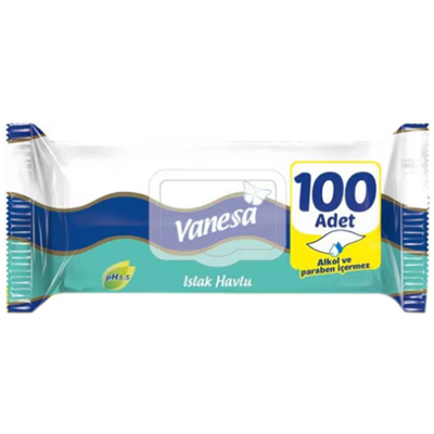 VANESA ISLAK HAVLU 100'LÜ