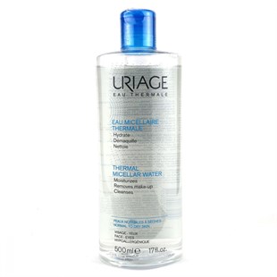 Uriage Eau Micellar Thermal Water Normal To Dry Skin Normal Ve Kuru Ciltler İçin Makyaj Temizleme 500 ml