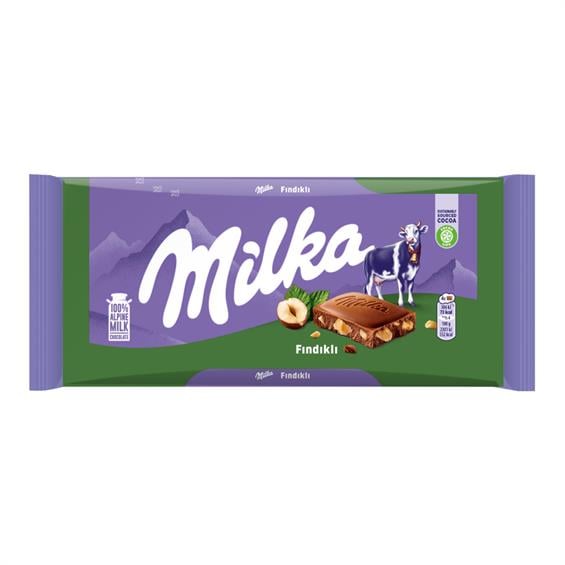 Milka Fındıklı Çikolata 80 Gr