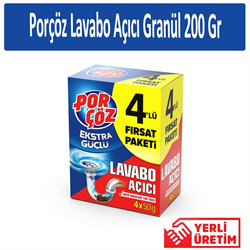 Porçöz Lavabo Acıcı Granül 200 Gr