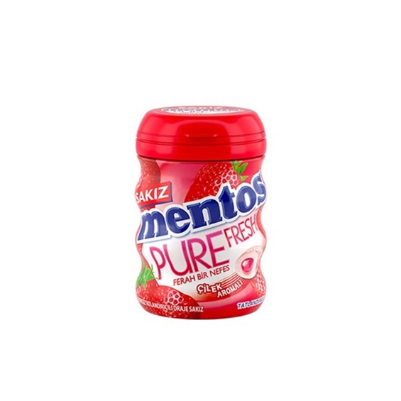 Mentos Pure Fresh Şişe Çilek 60 gr