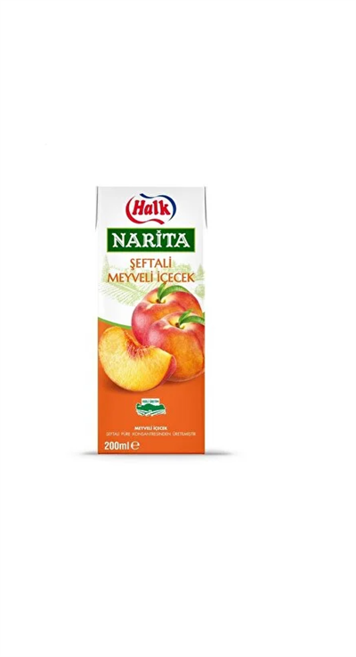 HALK NARİTA ŞEFTALİ M. İÇECEK 200 ML