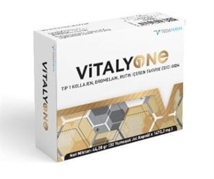 Vitaly One Tip 1 Kolajen İçeren Takviye Edici Gıda 30 Kapsül