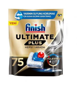 Finish Ultimate Plus Bulaşık Makinesi 75 Tablet