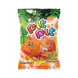 Pıt Pıt Halka Şeftali Yumuşak Şeker 100 G