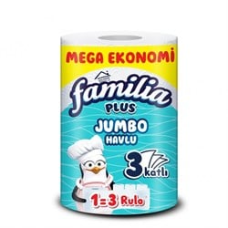 Familia Plus (1=3) Jumbo Havlu Tekli