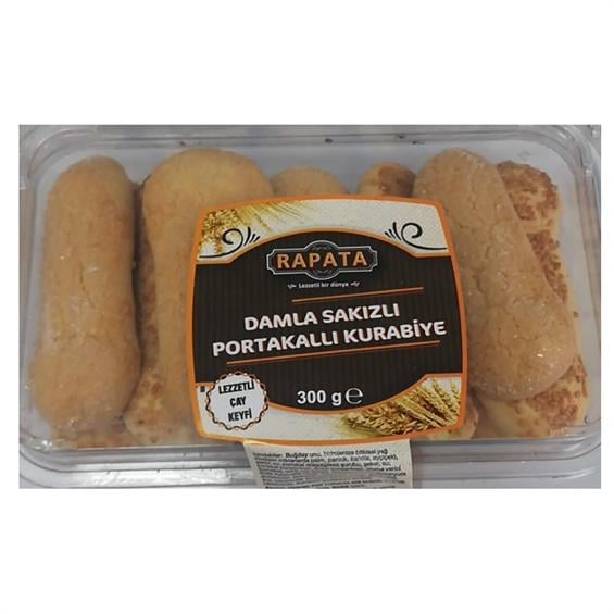 Rapata Damla Sakızlı Portakallı Kurabiye 300 gr