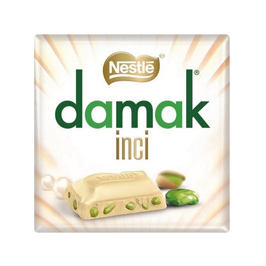 Nestle Damak İnci Antep Fıstklı Beyaz Çikolata 60 GR