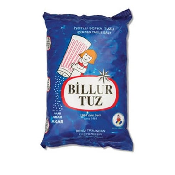 Billur İyotlu Tuz 750 gr