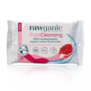 Rawganic Makyaj Temizleme Mendili Nar Özlü 25 Yaprak