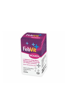 Febvit Women 60 Kapsül - Esli Ambalaj