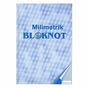 Dilman Milimetrik Blok A4 Mavi