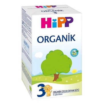 Hipp 3 Organik Devam Sütü 600 Gr