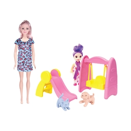 Oyuncak Almira ve Bebeği Park Seti