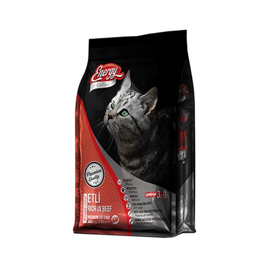 Energy Kedi Maması Sığır Etli 1 kg
