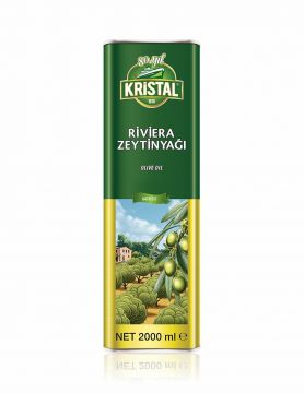 Kristal Riviera Zeytinyağı Teneke 2 Lt