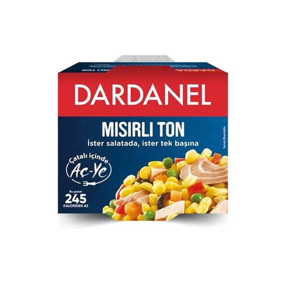 Dardanel Mısırlı Ton Balığı 185 gr