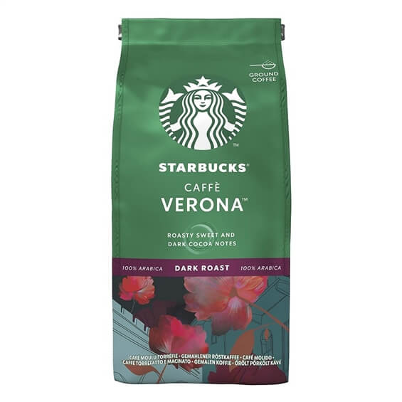 Starbucks Caffe Verona Dark Roast Öğütülmüş Filtre Kahve 200 gr