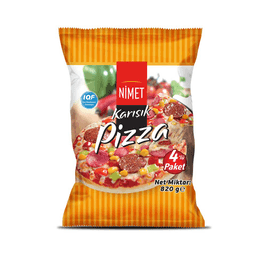 Nimet Dondurulmuş Pizza 4x205 G