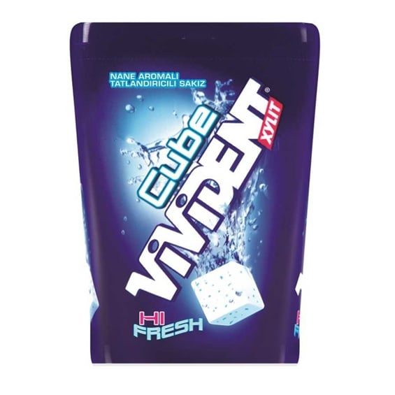 Vivident Cube Hi Fresh Nane Aromalı Sakız 86 gr