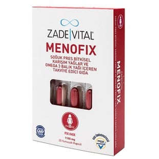 Zade Vital Menofix 20 Kapsül