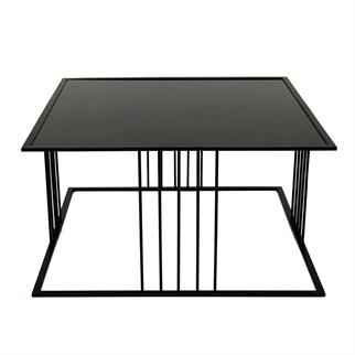 Karataş OS-9220 Küp Orta Sehpa Siyah/Siyah