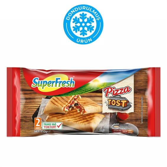 Superfresh Pizza Tost 2'Li 250 gr