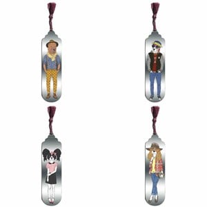 Petdesign City Dog Metal Kitap Ayracı 4 lü