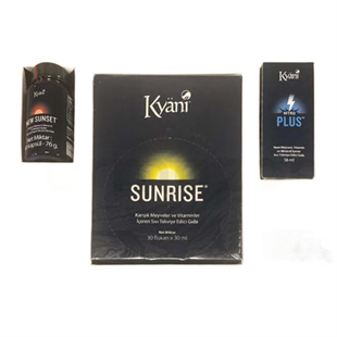 Kyani Nitro Plus Wellness Üçgeni - Sunrise + Sunset + Nitro Plus