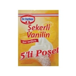 Dr.Oetker Şekerli Vanilin 5 Li 25 gr