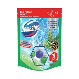 Domestos Klozet Blok 3'lü Çam Ormanı