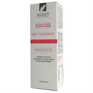 Bioder Bio-Tolerance Normal/Karma Hassas Ciltler İçin Nemlendirici Krem 30 Ml