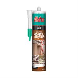 Akfix 610 Ekspres Montaj Yapıştırıcı Sıvı Çivi 310ml Şeffaf