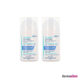 Ducray Hidrosis Control Terleme Karşıtı Roll-on İkili %50 İndirimli 40 ml
