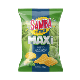 Samba Tırtıklı Pesto Patates Cipsi 200 G