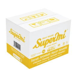 Supermi Tavuklu Noodle 40x70 G