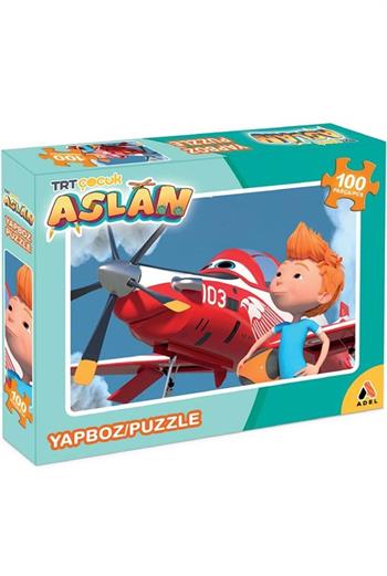 TRT Çocuk Aslan 100'lü Puzzle Yapboz