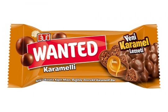 Eti Wanted Karamelli Bar 22Gr