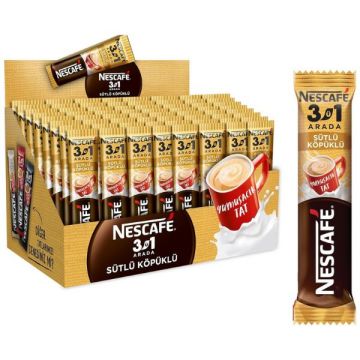 Nescafe 3 ü 1 Arada Sütlü Köpüklü 56 Adet