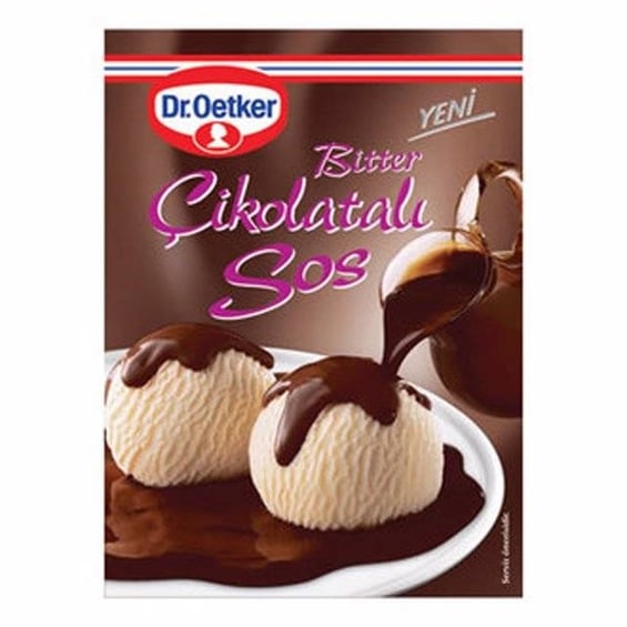 Dr.Oetker Bitter Çikolatalı Sos 125 Gr