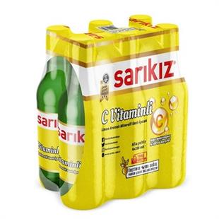 Sarıkız C Vitaminli Limonlu Soda 6x200ml