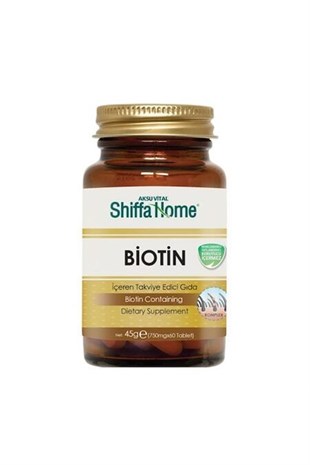 Shiffa Home Biotin 750 mg 60 Tablet