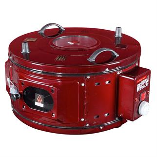 Milanor 6037 Büyük Termostatlı Emaye Davul Fırın