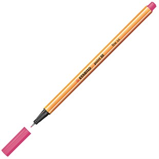 Stabilo Point 88 İnce Uçlu Keçeli Kalem 0.4 MM Fosforlu Pembe 88/056