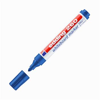 Edding Tahta Kalemi Yuvarlak Uçlu 1.5-3MM Mavi 260 ED26003