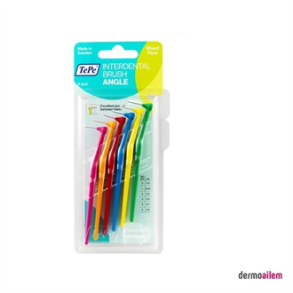 TePe İnterdental Brush Karma Paket Arayüz Fırçaları 6lı Paket