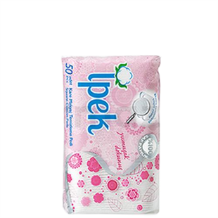 İpek Makyaj Pamuğu Kare 50'li