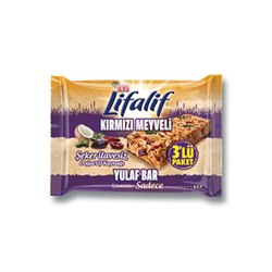 Eti Lıfalıf Yulaf  Bar Kırmızı Meyve 3*35 Gr
